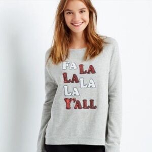 Fa la ya'll Christmas Sweater Small